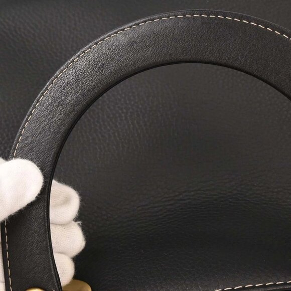 Christian Dior Black Calfskin Lady Dior 2way Handbag - Picture 5 of 10